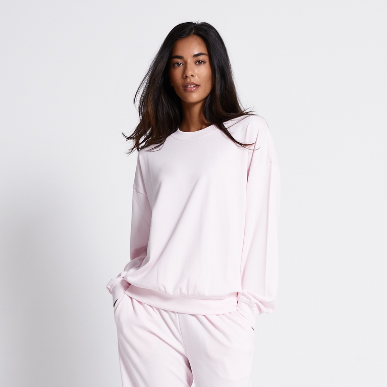 Soft lounge sweater "Anja" Light Pink